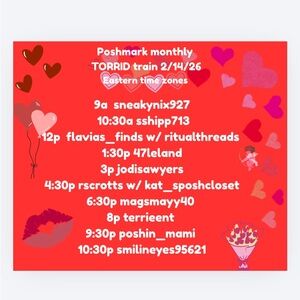 Monthly TORRID RAID TRAIN like this to get notified of changes. Easter time zone